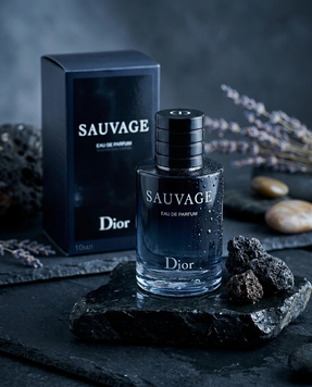 (Ліцензія) Мініатюра парфумованої води Dior Sauvage для чоловіків 10 мл 1647 фото